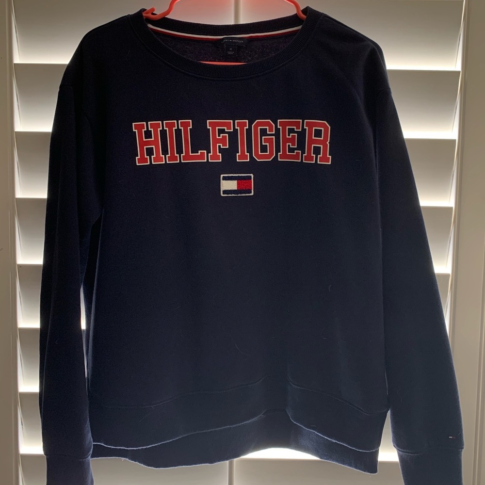 Tommy Hilfiger navy blue crewneck sweater